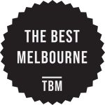 The Best Melbourne Badge - Black